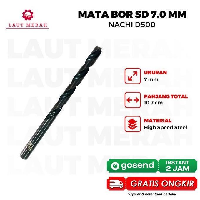 Mata bor besi NACHI 7 mm - 7mm