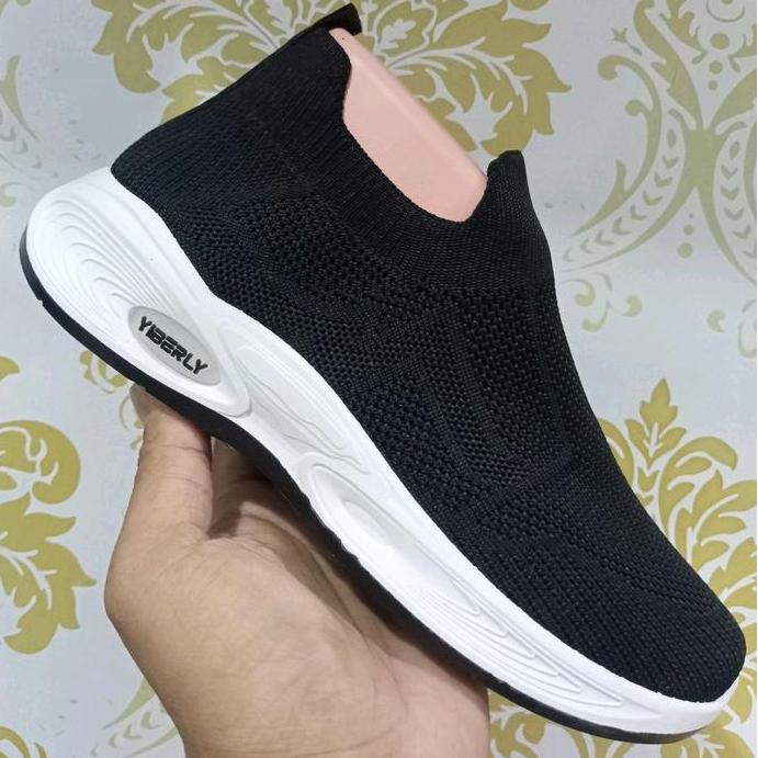 Disc Sepatu Import Original Brand Yiberly Casual Karet Shoes Wanita Olahraga Sneakers Antiselip Jala