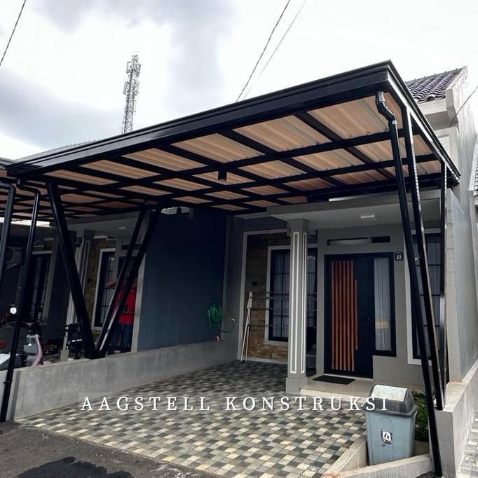 Ironbig- Aagsteel Kanopi Alderon Rs Rangka Holow 4X8 4X6 Besi Baja 1.2Mm Anti Korosi Tahan Kimia Min