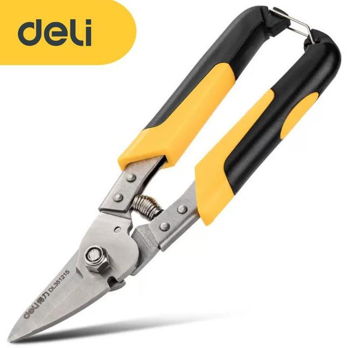 Ironbig- Deli Tools Gunting Holo Baja Ringan