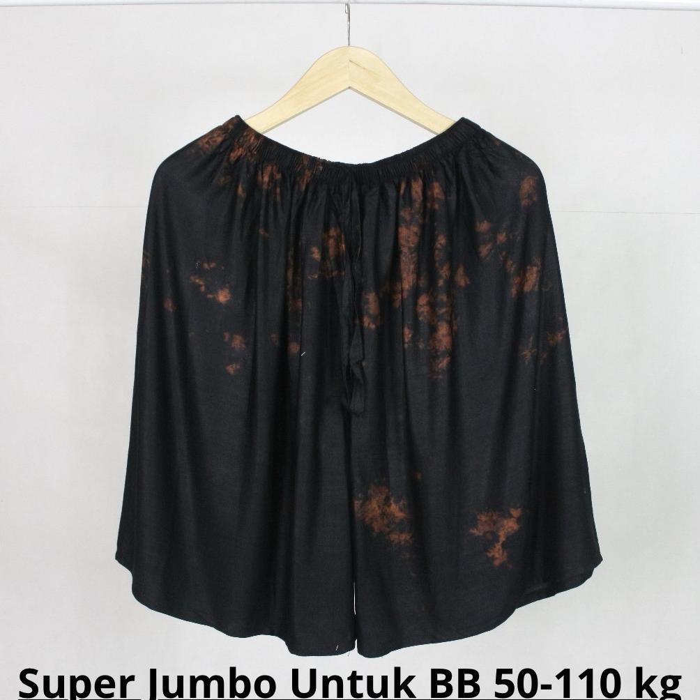 BEST SELLER CELANA PENDEK WANITA SUPER JUMBO HOTPANTS CEWEK JUMBO RAYON MOTIF BALI