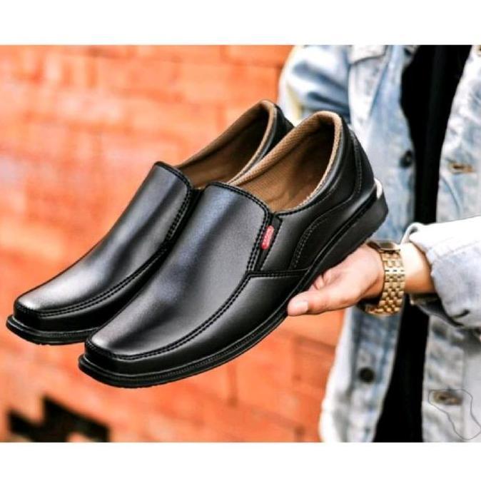 Grade Ori Sepatu Pantofel Pria Sepatu Kulit Sepatu Formal Kekinian Casual