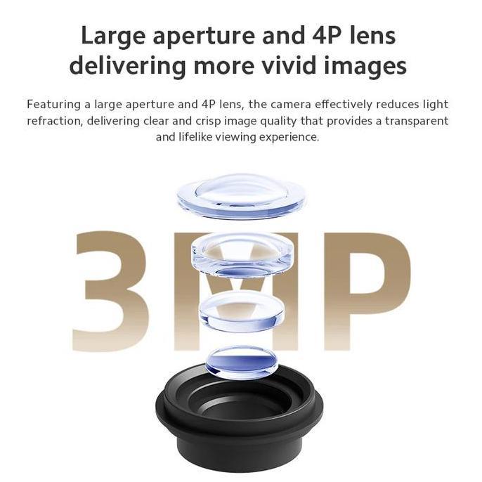 Scurycam- Xiaomi Mi Home 2K Cctv Ip Wifi Camera 360 3Mp - Kamera C300 Ultraclear