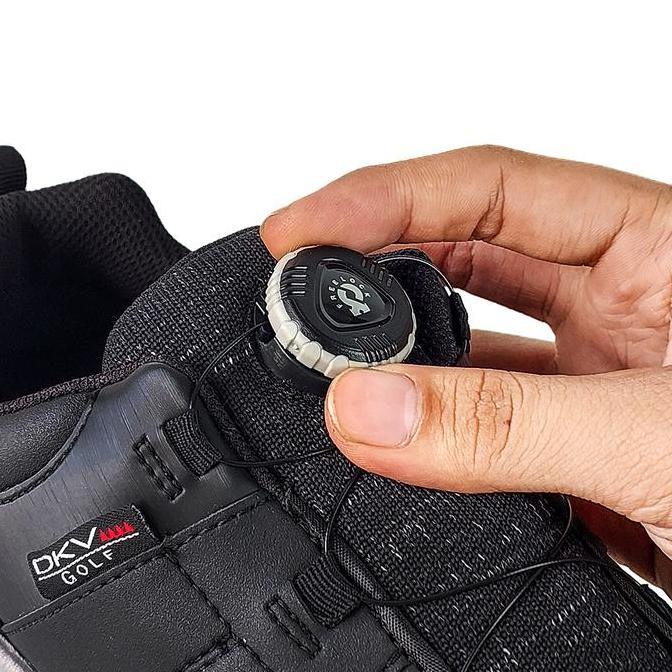 DKV GOLF MS BLACK Sepatu Olahraga Golf Pria dan Wanita Best Seller