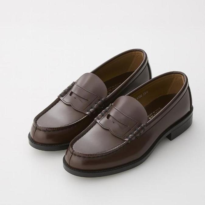 Loafers Haruta Arvin 6550 Brown/Black/Jamaican Original Artificial Leather terlaris