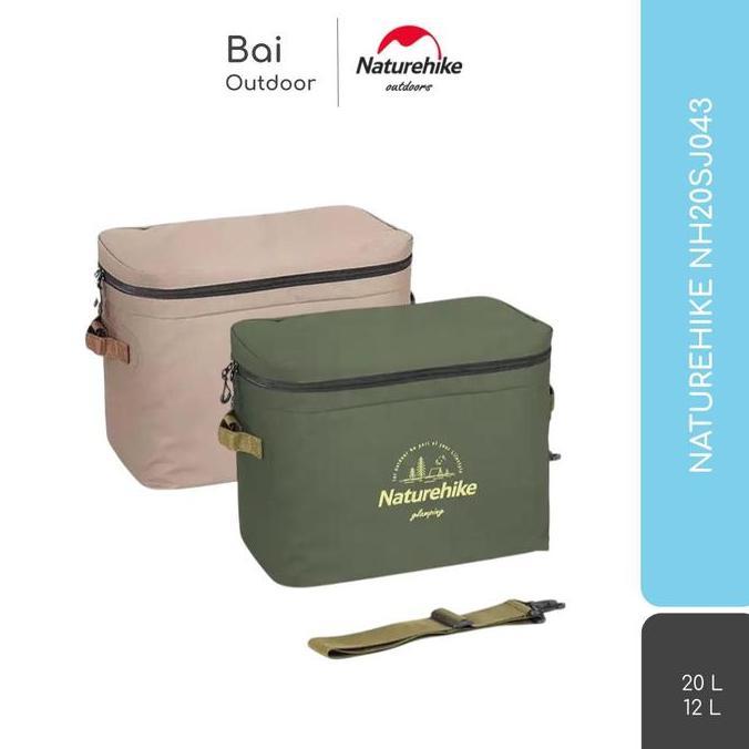 NEW COOLER BAG NATUREHIKE NH20SJ043 TAS / BOX PENDINGIN MAKANAN MINUMAN