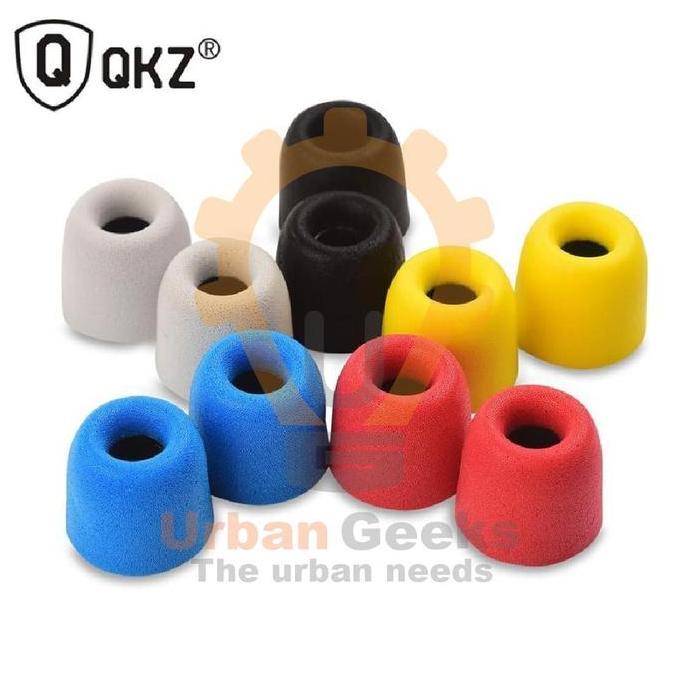 Diterium- Qkz T400 Earphone Tips Memory Foam Noise Isolating Memory Foam Ear