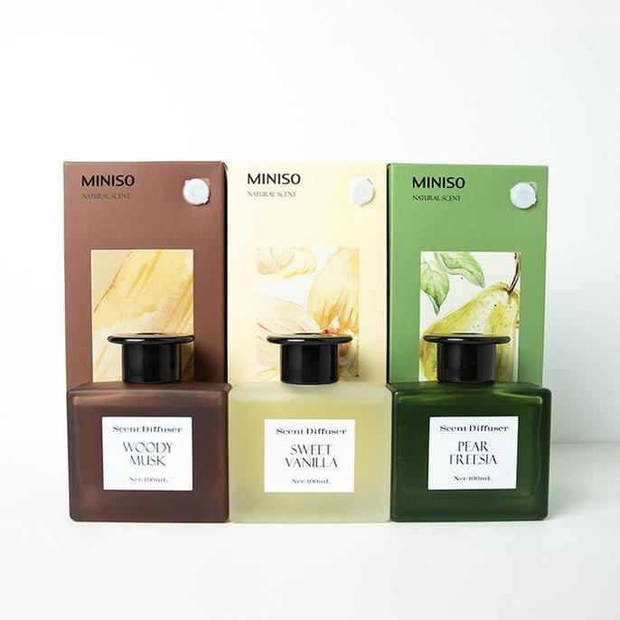 PROMO Scent Diffuser Pear & Freesia Diffuser Woody & Musk Sweet Vanilla Diffuser Refill Diffuser