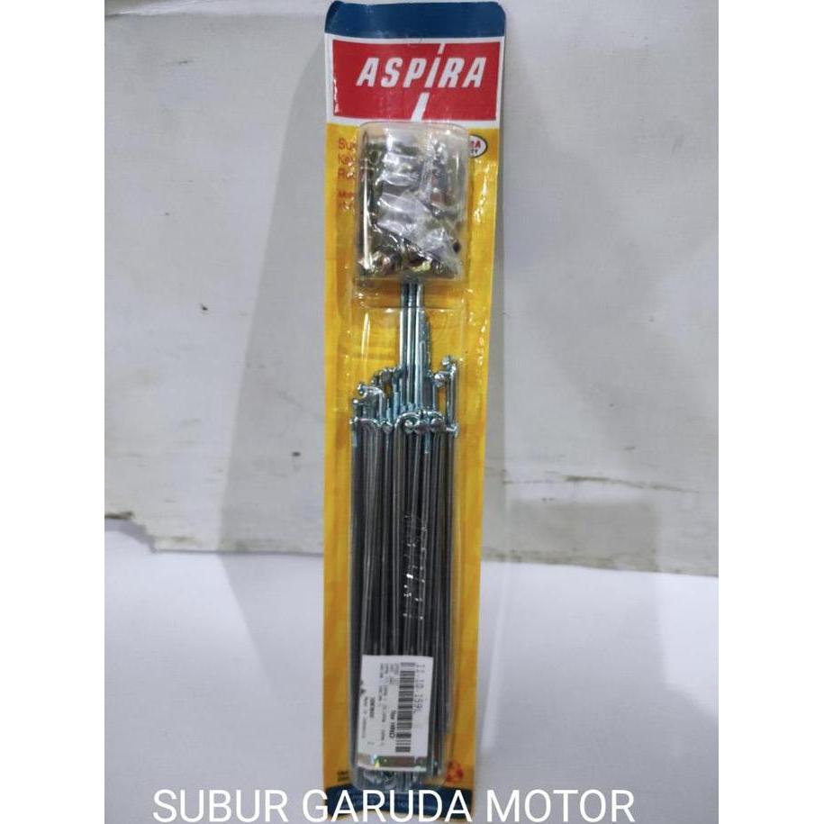 JARI JARI SUPRA X 125 OLD KARISMA REVO BLADE VELG BELAKANG MERK ASPIRA