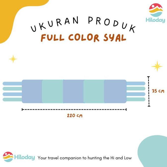 HILODAY Syal Korea Wool Cashmere Musim Dingin Full Color Polos Premium Unisex Pashmina Original