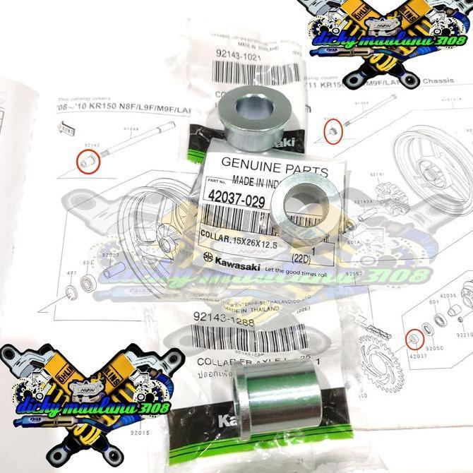 BOSH BOS VELG TROMOL RODA DEPAN BELAKANG NINJA 150 R SS ORI KAWASAKI