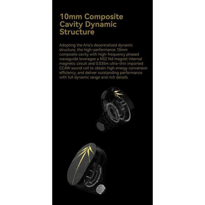 Diterium- Moondrop Chu Entry Level Killer/Spaceship Upgrade 10Mm Dd In-Ear Iem