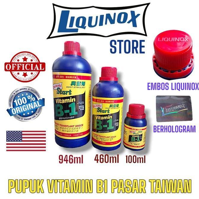 Gardensw- Liquinox Start Vitamin B1 Tanaman 100 Ml Taiwan Vitamin Anggrek