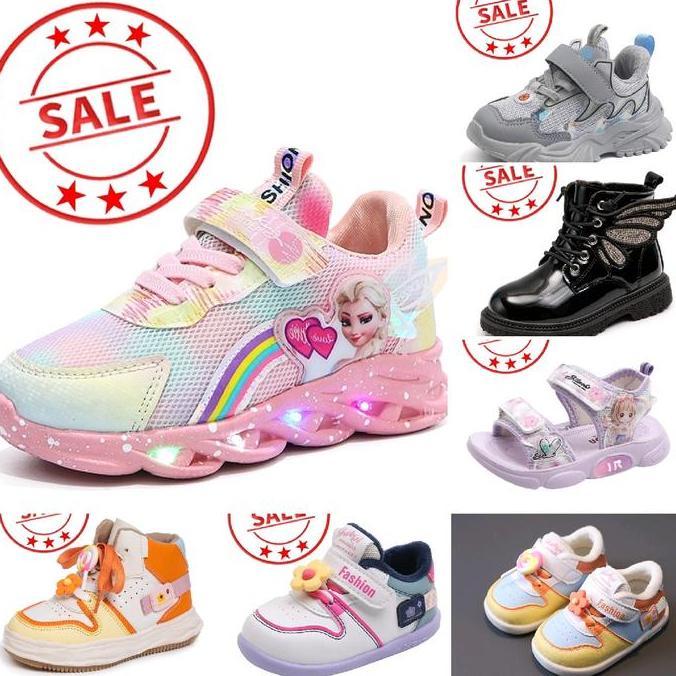 Awet Cuci Gudang Sepatu Anak Import