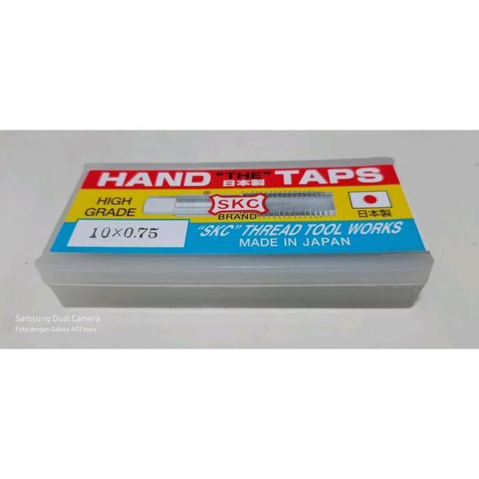 TERBARU - SKC (japan) SKS hand tap metric set (3 pcs) M10 X 0.75 ORI