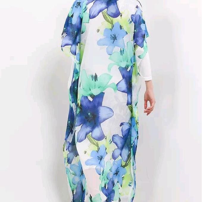 CHANIRA Rizwana Kaftan - Multi warna