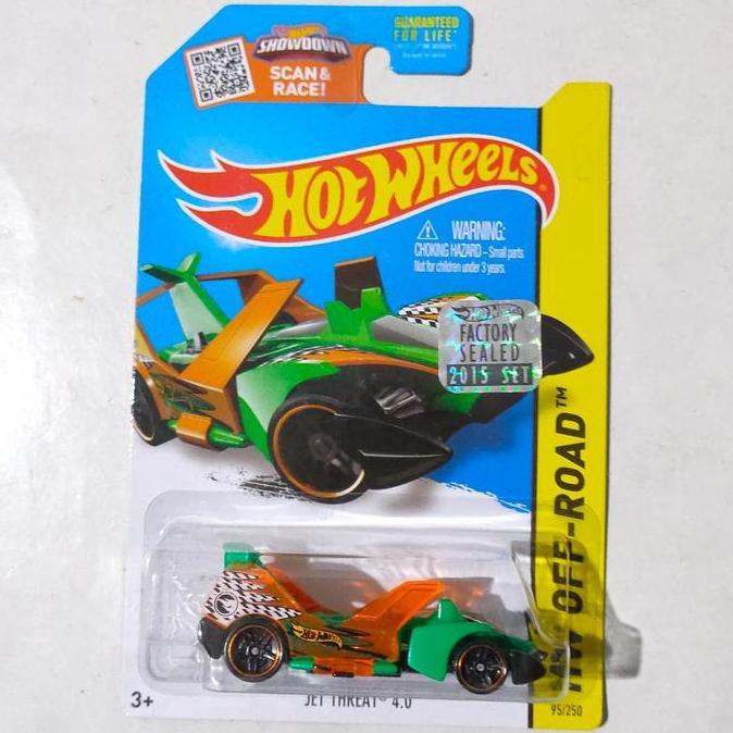 Hotwheels Hot Wheels Jet Threat 4.0 hijau Factory Sealed 2015 TH Reg