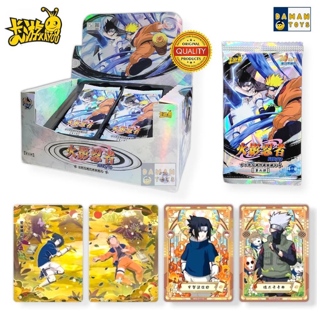 LARISS Kartu Anime Naruto Baruto 1 Box Grosir