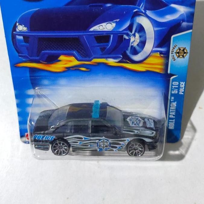 HW Hot Wheels Police Roll Patrol hitam police 2003