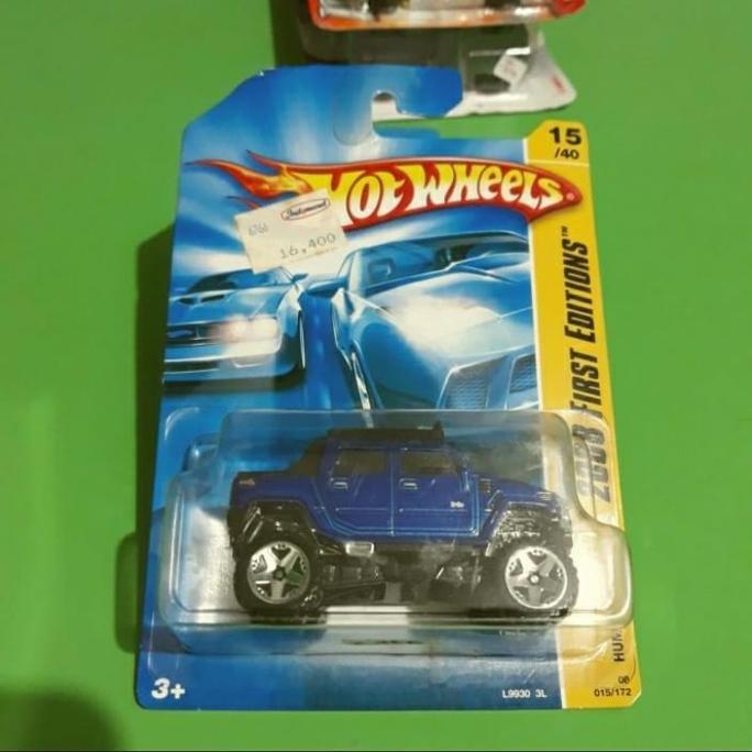 hotwheels hummer h2 sut biru