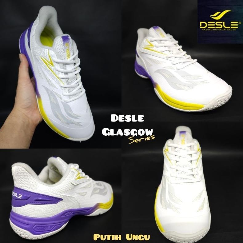 PROMO TERBARU NEW SEPATU BADMINTON TENIS MEJA DESLE GLASGOW SERIES (ORIGINAL)