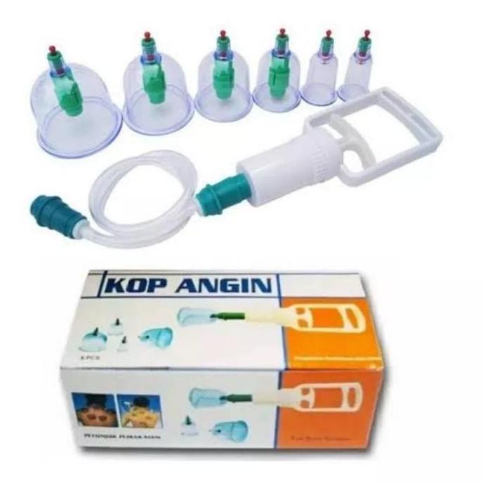 Medivix- Set Alat Bekam Kop Angin 6 Cup Untuk Seluruh Kesehatan Canduk  Bekam Cupping  Set Alat  Kop