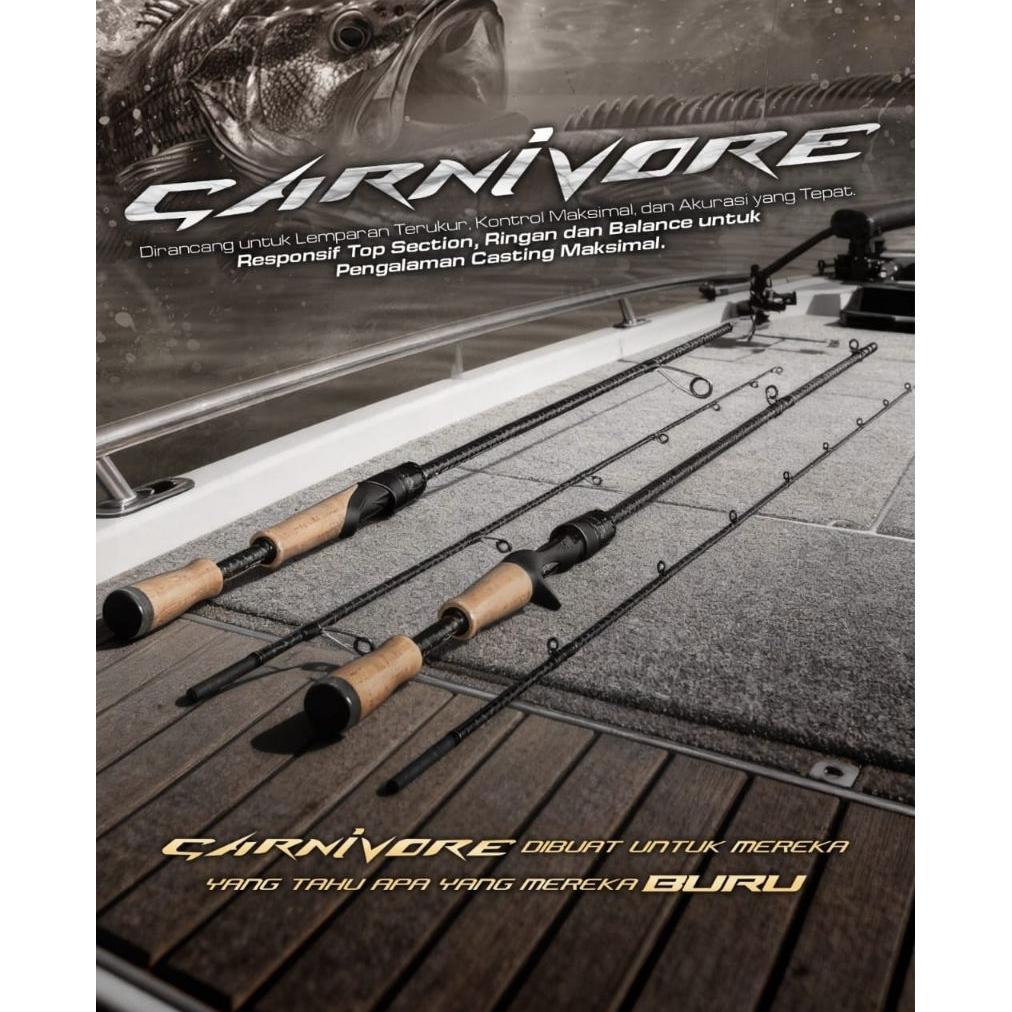 Joran Daido Carnivore 662(198cm) Spining, Bait Casting