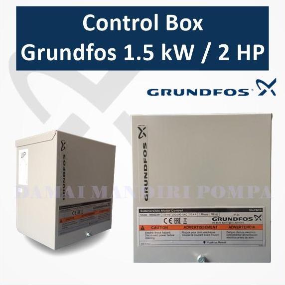 Control Box Grundfos 2HP
