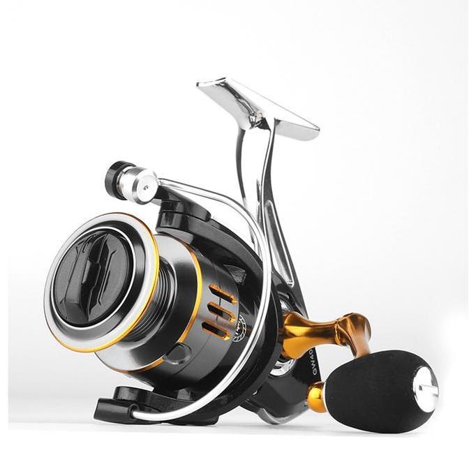 Reel Pancing Metal kuat bagus, katrol pancing banyak ukuran