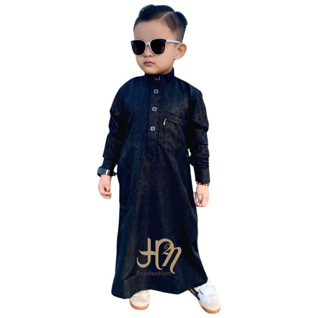 Terlaris Jubah Anak Laki-Laki Batik Embos Model Terbaru