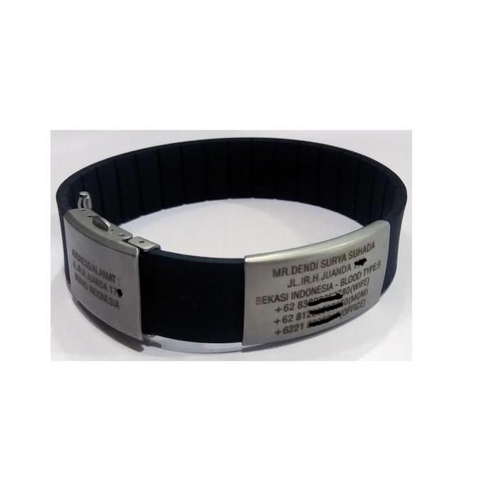 Gelang Identitas|id Sport|Gelang Kecemasan|Gelang Lansia/Pikun|Gelang