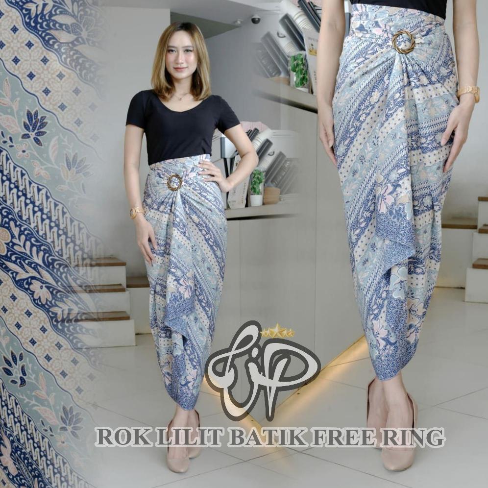 PROMO CIP Rok lilit batik / rok lilit instan / rok lilit tali panjang / rok pesta bawahan kebaya mod