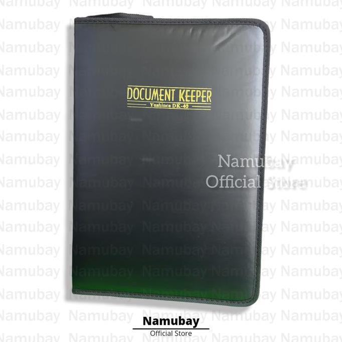 Documby- Map Dokumen Keeper Anti Air F4 Isi 40 Lembar Plastik Stationery