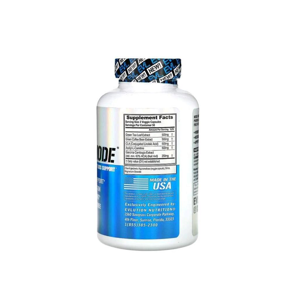 Grildd- Evl Lean Mode Fat Burner, Stimulant Free Weight Loss Support, 150 Caps