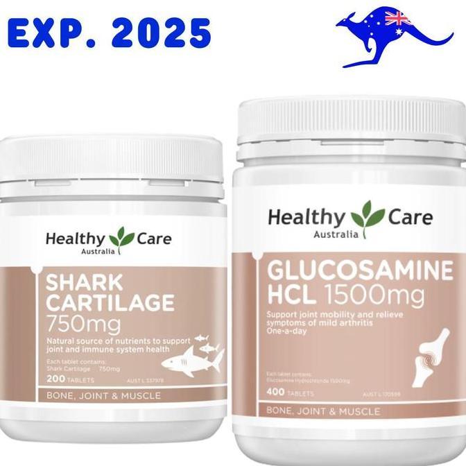 Vitbreak- Blackmores Glucosamine Sulfate 1500 Mg 180 Tablets / Healthy Care Hcl 1500Mg 400 Tablet / 