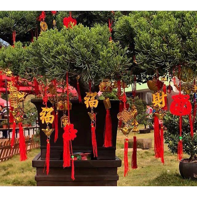 Gantungan Imlek Ular / Gantungan Imlek 2026 / Aksesoris Imlek 2025 / Gantungan Pohon Sakura