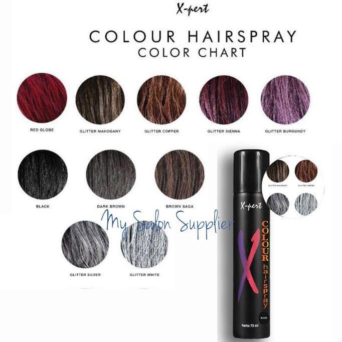 Haircare- X-Pert Xpert Hairspray Color / Colour Warna 75Ml