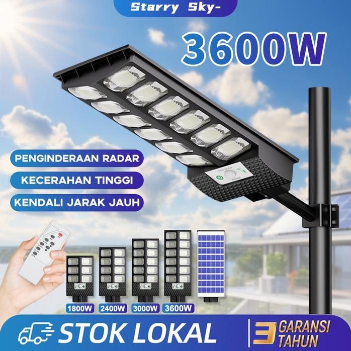 Lampu Solar Tenaga Surya Lampu Jalan solar cell outdoor with Remote