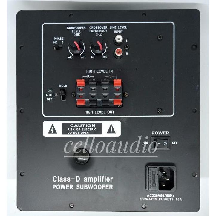 Power Kit Subwoofer Aktif HT-300D Class D Amplifier HT 300D [terbaik]