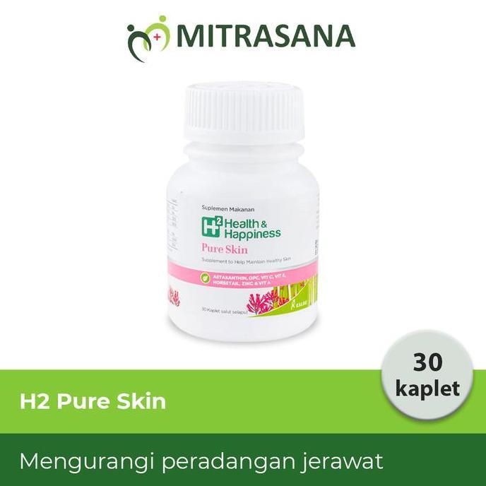 Bodies- H2 Pure Skin - Suplemen Kesehatan Kulit Berjerawat Atau Jerawat