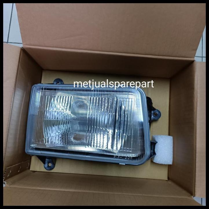 TERMURAH HEAD LAMP LAMPU DEPAN NON KRISTAL ISUZU PANTHER 2.5 KOTAK DEPO 