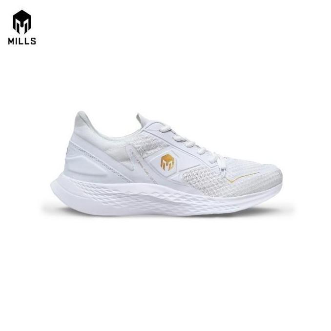 Lansungkirim- Mills Sepatu Treximo Omega White/Gold 9100103