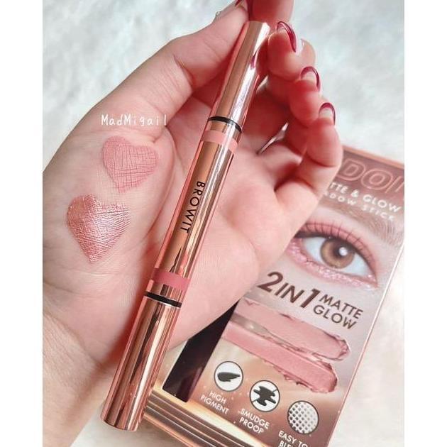 Eayea- Browit Eyedol Matte & Glow Shadow Stick Eyeshadow Stick Thailand