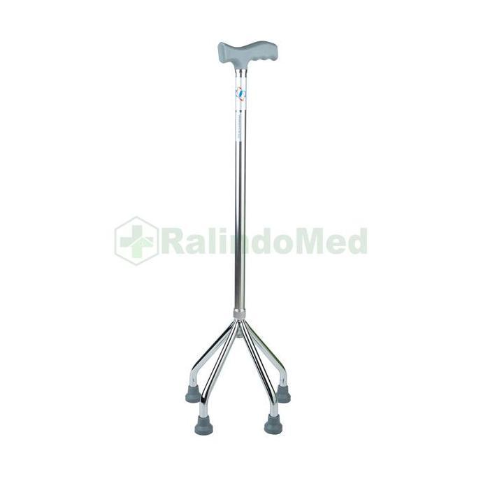 Tongkat kaki 4 merk Sellaco alat bantu jalan