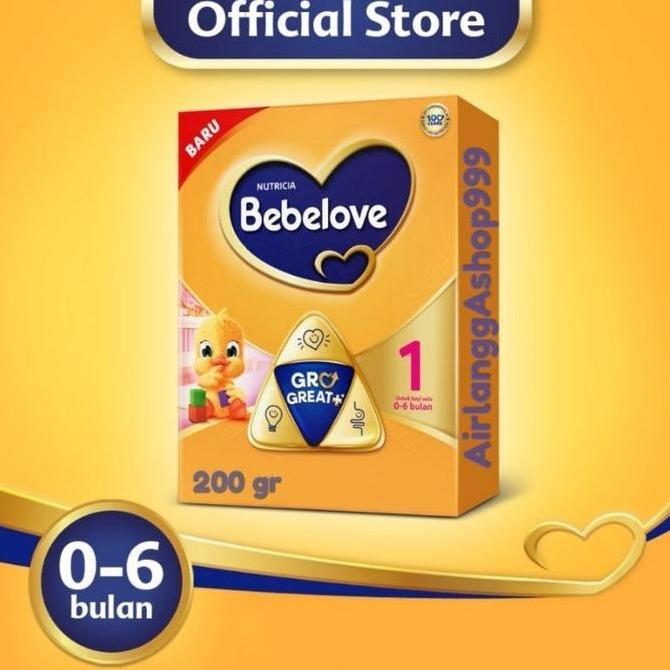 Milxia- Bebelove 1 Dan 2 0 6 Sampai 12 Bulan Susu Formula Bebelac Sufor Pertumbuhan Bayi