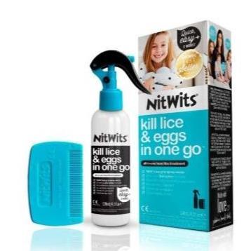 Haircare- Nitwits All In One Head Lice Solution Obat Kutu Nitwits 120Ml