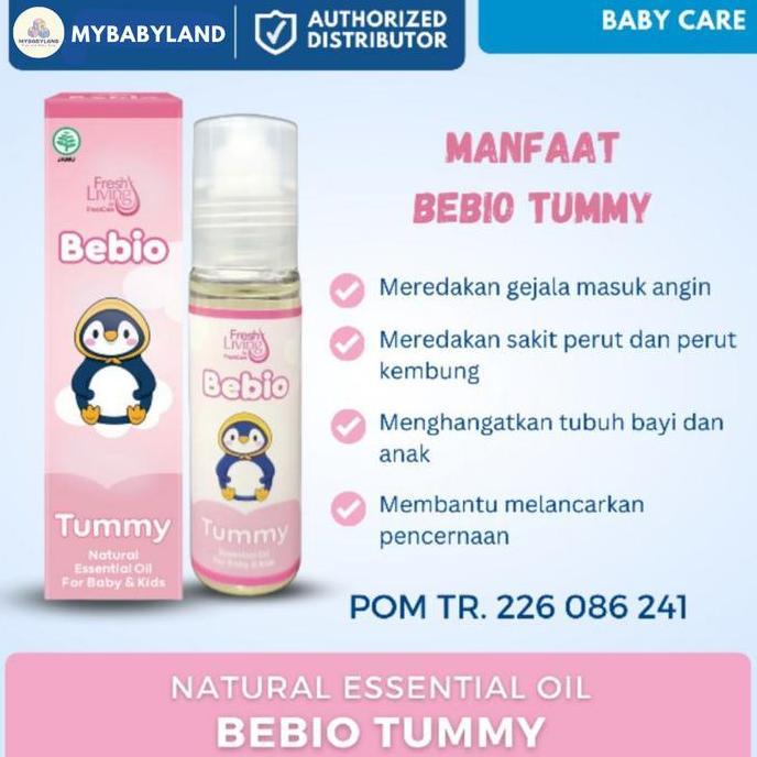 Bosbaby- Freshliving Bebio By Fresh Care Essential Oil 9Ml - Flu Pilek Batuk Gatal Perut Kembung Bay