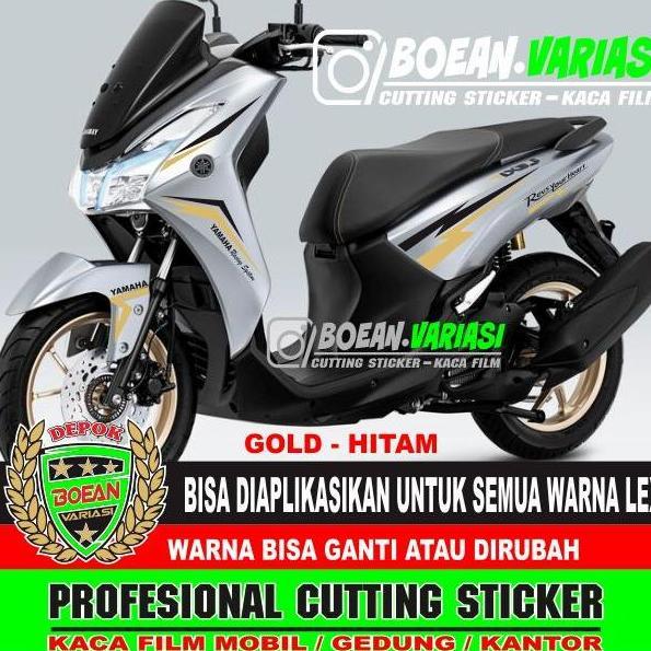 Cutting Sticker Yamaha Lexi striping lexi READY