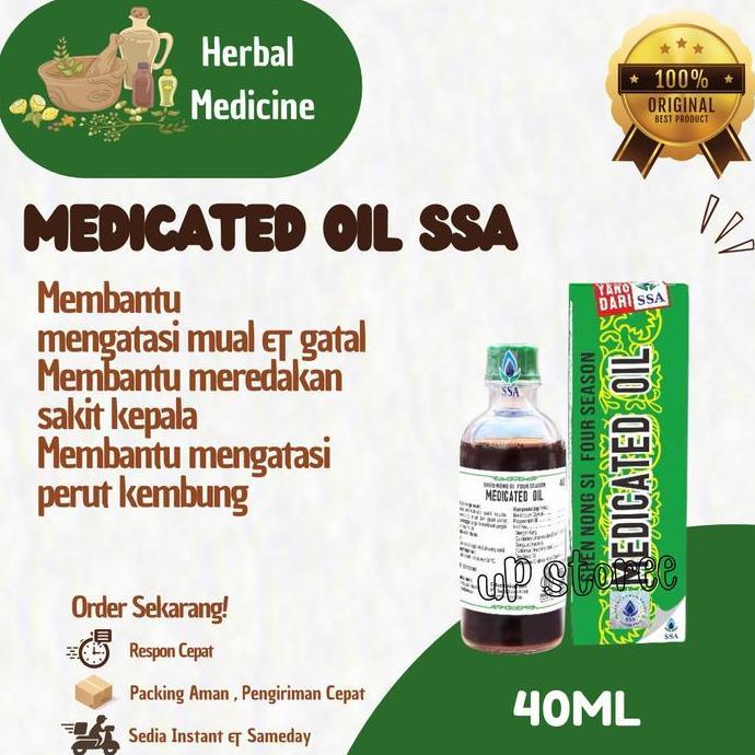 Haircare- Medicated Oil 40Ml Ssa Original