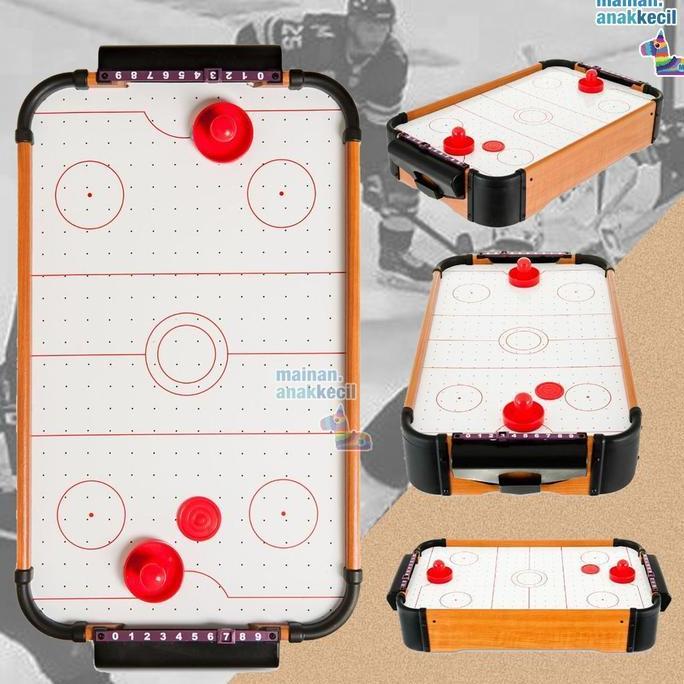 Promo MAINAN ANAK MEJA KAYU HOCKEY GAME STAND SIZE BESAR / HOCKEY GAME Diskon